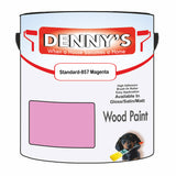 Denny's Wood Paint For Decking Colour- Standard-857 Magenta - Anti-Slip Weatherproof Durable