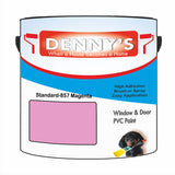 Denny's Plastic Paint For Doors Colour- Standard-857 Magenta - Scuffproof Wipeable Durable