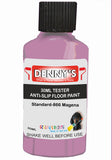 Denny's Floor Paint For Grip Coating Colour- Standard-866 Magena - Anti-Slip Hardwearing Safe