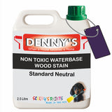 Denny's Stain Paint For Sheds Colour- Standard Neutral - Weatherproof Uv-Safe Nourish