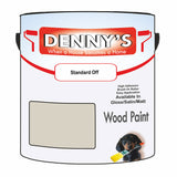 Denny's Wood Paint For Decking Colour- Standard Off - Anti-Slip Weatherproof Durable