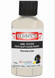 Denny's Floor Paint For Grip Coating Colour- Standard Off - Anti-Slip Hardwearing Safe