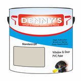 Denny's Plastic Paint For Pvc Colour- Standard Off - Adhesion Tough Colour-Hold