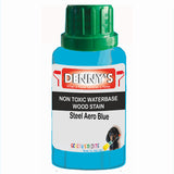 Denny's Stain Paint For Fences Colour- Steel Aero Blue - Weatherproof Uv-Safe Protect