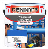 Denny's Waterpoof Paint For Pools Colour- Steel Harbour Blue - Water-Seal Chlorine-Tough Anti-Slip