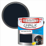 Denny's Chalk Paint For Cabinets Colour- Storm Lagoon Azure Blue - Matte Scuffproof Easy-Clean