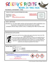 Instructions for use Subaru Pure White Car Paint