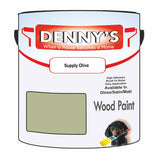 Denny's Wood Paint For Decking Colour- Supply Olive - Anti-Slip Weatherproof Durable