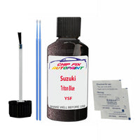 Suzuki Triton Blue Touch Up Paint Code YSF Scratch Repair Kit