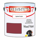 Denny's Wood Paint For Decking Colour- System Purple - Anti-Slip Weatherproof Durable