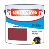Denny's Plastic Paint For Pvc Colour- System Purple - Adhesion Tough Colour-Hold