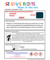 TEAL BLUE Aerosol Spray Paint Code JMC Classic Triumph Model Toledo Automotive Restorative Paint Vehicle Touch-Up Triumph JMC Paint Car Restoration DIY Auto Painting Classic Car Refinishing High-Quality Spray Paint Automotive Finish Vehicle Restoration Supplies Custom Car Paint Auto Body Paint Aerosol Can Automotive Refinishing Paint for Classic Cars