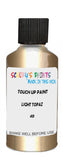 Super White 2 Touch Up Paint Code 040 Scratch Repair Kit