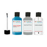 Paint For Toyota Aygo Cyan Splash Code 8W9 Touch Up Paint Scratch Stone Chip Kit