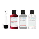 Paint For Toyota 4 Runner Dark Red Code 3Q3 Touch Up Paint Scratch Stone Chip Kit
