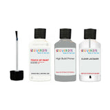 Paint For Toyota Yaris Super White Code 050 Touch Up Paint Scratch Stone Chip Kit