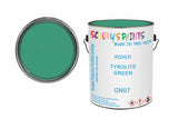 Mixed Paint For Mg Mgb Gt, Tyrolite Green, Code: Gn07, Green