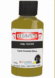 Denny's Floor Paint For Garages Colour- Tank Combat Olive - Oilproof Tyre-Tough Hardwearing