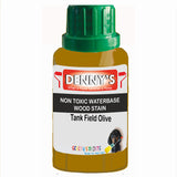 Denny's Stain Paint For Decking Colour- Tank Field Olive - Anti-Slip Weatherproof Nourish