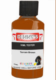 Denny's Floor Paint For Garages Colour- Terrain Brown - Oilproof Tyre-Tough Hardwearing