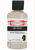 Denny's Floor Paint For Garages Colour- Terrain Copper Brown - Oilproof Tyre-Tough Hardwearing