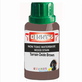 Denny's Stain Paint For Decking Colour- Terrain Oxide Brown - Anti-Slip Weatherproof Nourish