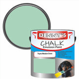 Denny's Chalk Paint For Walls Colour- Thyme Meadow Green - Matte Wipe-Clean Coverage
