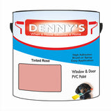 Denny's Plastic Paint For Outdoor Furniture Colour- Tinted Rose - Weatherproof Uv-Safe Scuffproof