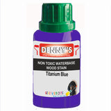 Denny's Stain Paint For Decking Colour- Titanium Blue - Anti-Slip Weatherproof Nourish