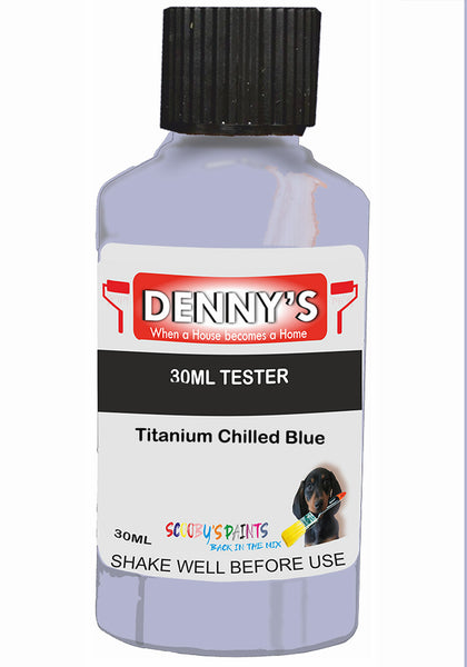 Denny's Chalk Paint For Furniture Colour- Denim Twilight Ocean Blue - Matte Scuffproof Refresh