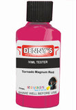 Denny's Floor Paint For Garages Colour- Tornado Magnum Red - Oilproof Tyre-Tough Hardwearing