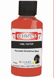 Denny's Floor Paint For Garages Colour- Tornado Overdrive Red - Oilproof Tyre-Tough Hardwearing