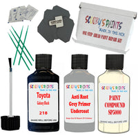 Toyota Galaxy Black Car Detailing Paint and polish finishing kit