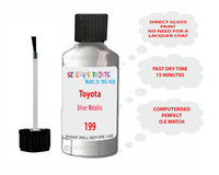 Toyota Silver Metallic Paint Code 199