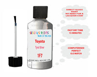 Toyota Tyrol Silver Paint Code 1F7