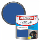 Denny's Chalk Paint For Cabinets Colour- Tranquil Lake Denim Blue - Matte Scuffproof Easy-Clean