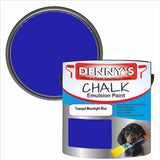 Denny's Chalk Paint For Cabinets Colour- Tranquil Moonlight Blue - Matte Scuffproof Easy-Clean