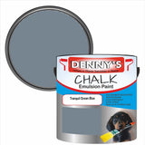Denny's Chalk Paint For Cabinets Colour- Tranquil Ocean Blue - Matte Scuffproof Easy-Clean
