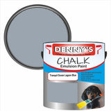 Denny's Chalk Paint For Furniture Colour- Tranquil Ocean Lagoon Blue - Matte Scuffproof Refresh