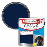 Denny's Chalk Paint For Furniture Colour- Tranquil Shoreline Sky Blue - Matte Scuffproof Refresh