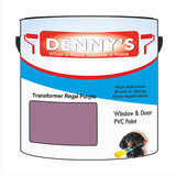 Denny's Plastic Paint For Pvc Colour- Transformer Regal Purple - Adhesion Tough Colour-Hold