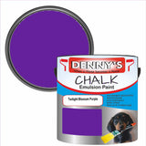Denny's Chalk Paint For Furniture Colour- Twilight Blossom Purple - Matte Scuffproof Refresh