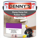 Denny's Waterpoof Paint For Stamp Out Damp Colour- Twilight Crown Purple - Damp-Block Mould-Safe Breathable