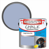 Denny's Chalk Paint For Furniture Colour- Twilight Harbour Blue - Matte Scuffproof Refresh