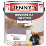 Denny's Waterpoof Paint For Stamp Out Damp Colour- Twilight Hydraulic Purple - Damp-Block Mould-Safe Breathable