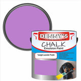 Denny's Chalk Paint For Furniture Colour- Twilight Lavender Purple - Matte Scuffproof Refresh