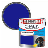 Denny's Chalk Paint For Furniture Colour- Twilight Mist Shoreline Blue - Matte Scuffproof Refresh