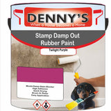 Denny's Waterpoof Paint For Stamp Out Damp Colour- Twilight Purple - Damp-Block Mould-Safe Breathable