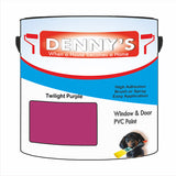 Denny's Plastic Paint For Pvc Colour- Twilight Purple - Adhesion Tough Colour-Hold