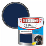 Denny's Chalk Paint For Furniture Colour- Twilight Reflection Sky Blue - Matte Scuffproof Refresh
